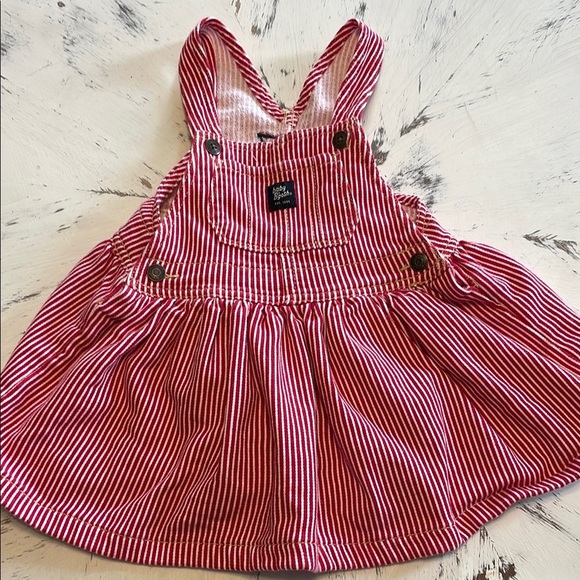 OshKosh B'gosh Other - Baby B’gosh Red and White Striped Dress